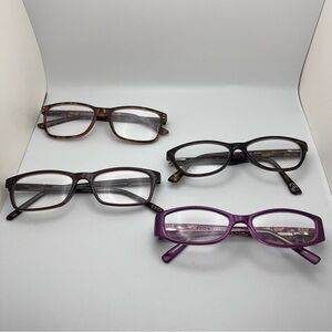 Foster Grant Women's Glasses - Brown, Black, Purple